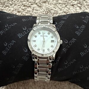Bulova Women’s Watch with diamond accents